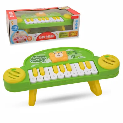 Kids Piano Keyboard, 61 Keys Electronic Music Piano with LED,Mic Audio Cord Musical Instrument