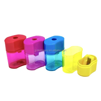 Colored Pencil Sharpener Manual Pencil Sharpener Single Hole for Kids Adults Students School Class Home Office
