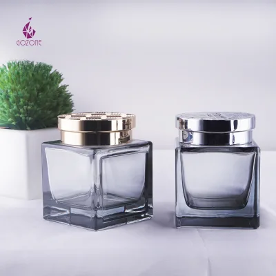Factory Hot Sale Luxury Glass Storage Jar for Bakhoor