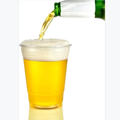 8oz 12oz 2022 Hot Sell 100% Biodegradable Cup Compostable Plastic PLA Clear Disposable Cup for Cold Drink