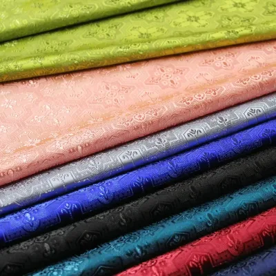 Vintage Nice Design Cheap Price with Prefect Quality Comfortable Brocade Fabric for Home Textile Nice Garment Curtain Dress