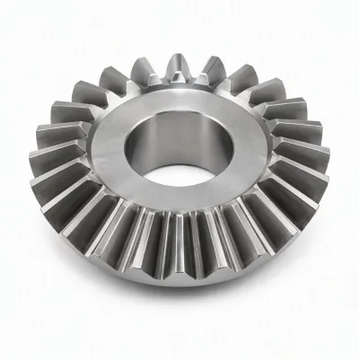 Nov Stainless Steel Bevel Pinion Gear Custom Helical Tooth for Hydraulic Pump Steering System OEM ODM CNC Machined