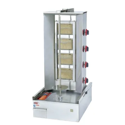 Commercial Snack High Quality Restaurant Equipment Electric Machine Rotisserie Grill Chicken Shawarma Machine for Sale