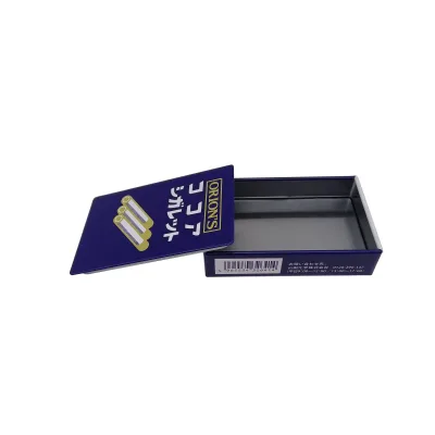 Wholesale Cheap Price Child Resistant Proof Airtight Cigarette Tin case Metal Storage Box Rectangle Iron Cigarette Tin Box