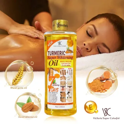Victoria Turmeric Whitening Nourishing Plant Extract Pure Essential Oil for Face & Body Skin Repair and Brightening
