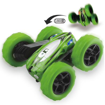 Remote Control Car, 4WD RC Cars with Double Sided 360 Degrees Tumbling and Rotating, 2.4GHZ RC Stunt Car with LED