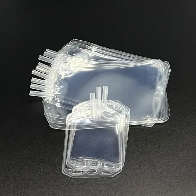 Disposable Medical Infusion Bag Two Ports PVC/PP/Polyethylene/Poly Carbonate IV 250ml 500ml 1000ml EO Sterile CE Certified Class