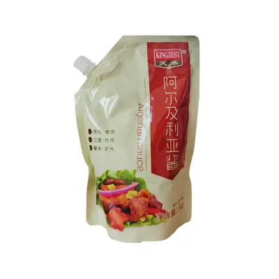 1kg *12 Bag Algeria Sauce Mayonnaise Salad Dressing 1kg Algerian Mayonnaise with Onion Thousand Island Sauce Flavor