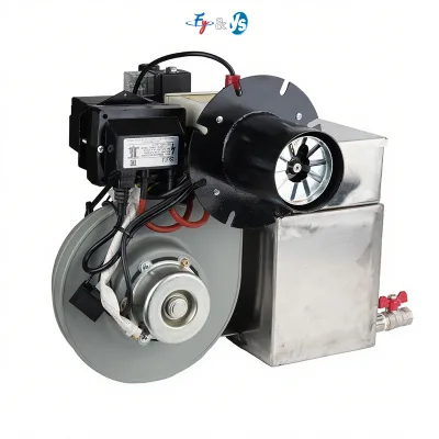 YS Waste Oil Burner With Air Pump, Waste Engine Fuel Oil Burner for Industrial Oven Boiler Parts, Waste Oil Burner
