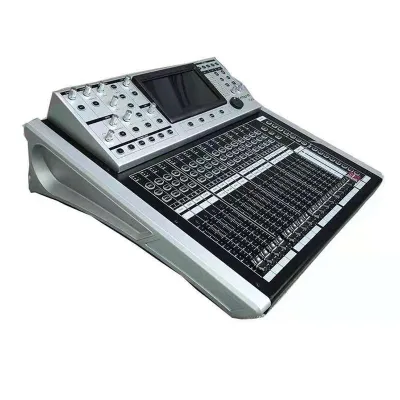 20ch DJ Digital Music Mixer Audio Digital Mixers with Touch Screen Video, 16ch Mic Input and Phantom Power