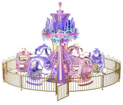 Attractive Equipment Kiddie Ride 6 Arm 12seats Amusement Self Control Plane for Sale