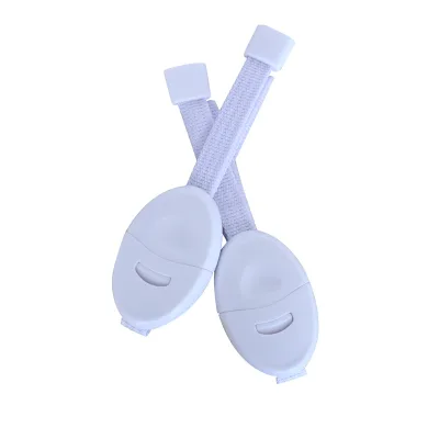 Cabinet & Drawer Handle Locks Cabinet Safety Straps with Multi-Touch Release System White