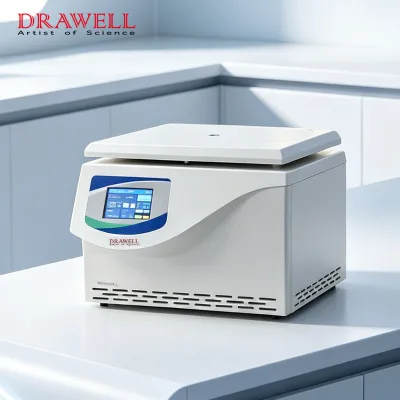 Portable Petroleum Crude Oil Centrifuge Separator Machine with 4x100ml Rotor for Lab