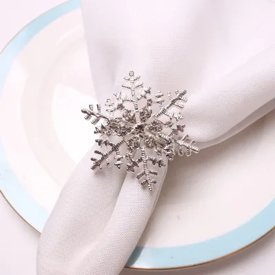 High Quality Napkin Ring Classic Metal Tissue Holder for Hotels Restaurants Holidays Weddings Stocked Feature