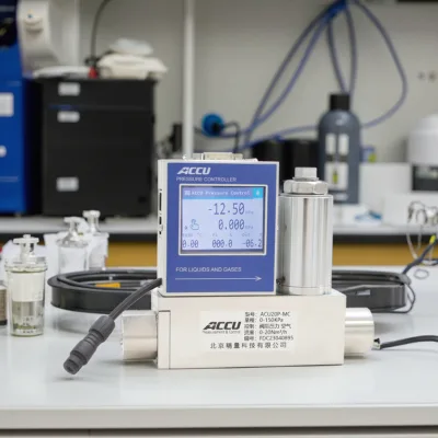 Liquid Air & Gas Pressure Control Valves Multi-Function Pressure Controller with Alarm Function