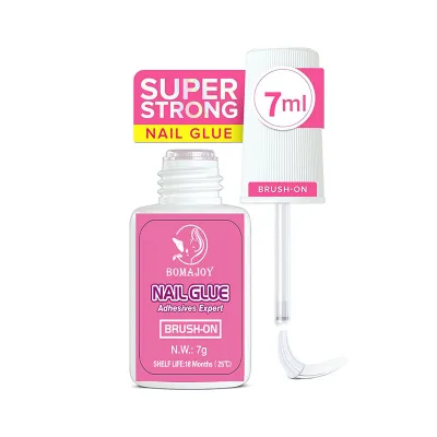 False Nails Glue Professional Nail Adhesive Kit with Strong Hold & Waterproof Formula