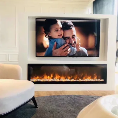 New Design China TV Cabinet Electric Fireplace No Heat
