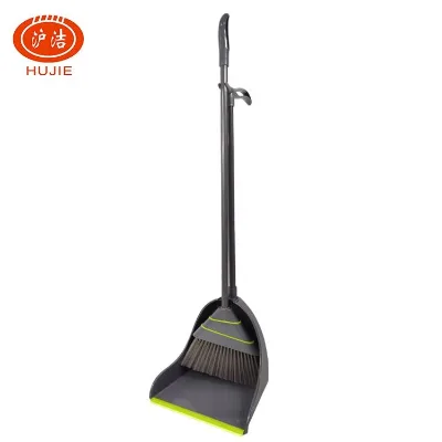 Upright Broom Dustpan Set Clean Tool Brush Folding and Dustpan Sweeping Angle Broom