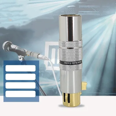 Professional Wired Microphone Amplifier Microphone Preamplifier Noise Reduction Recording Equipment with Enhanced Gain