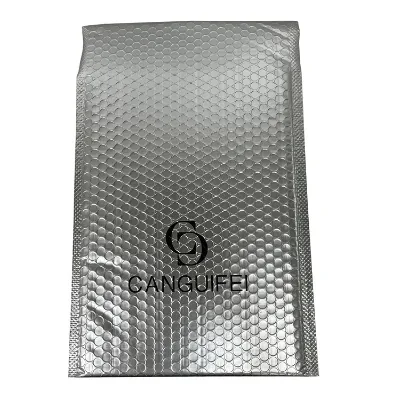 Factory Custom Aluminum-coated Film Bubble Mailer with Anti-shock, Waterproof, and Tear-resistant Printing Patterns