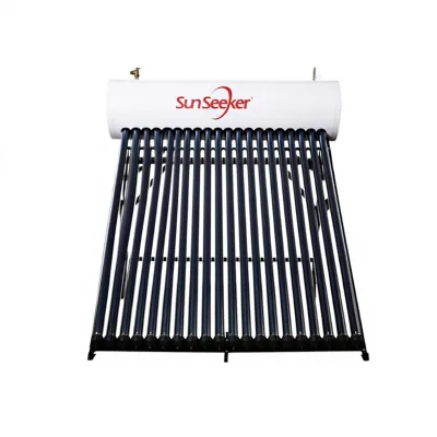 80L Large Household Stainless Steel Solar Water Heater Three-Compartment Integrated Tank Mechanical Control Wholesale