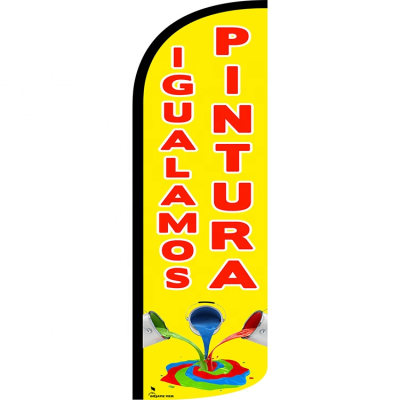 Polyester Beach Feather Flag Banner