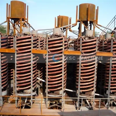 Chrome Mining Recovery Washing Separating Machine Spiral Gold Separator