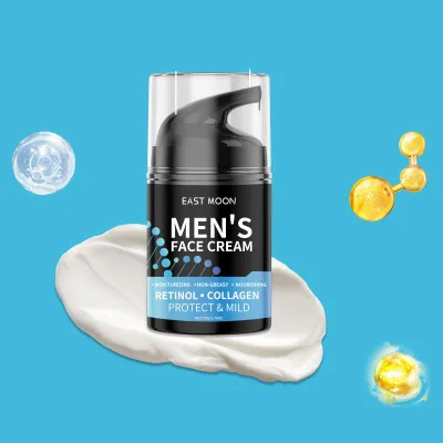 Top Selling Anti-Wrinkle Firming Moisturizer Retinol Collagen Hydrating Men's Anti Aging Face Skin Care Day and Night Cream