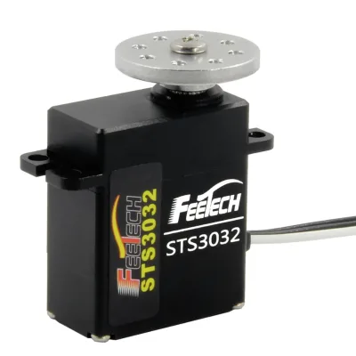 Feetech STS3032 Coreless Motor Servo 6V 45kgcm 0-360Degree TTL Robot Feedback Load/Position/Speed/Voltage/Temperature Metal