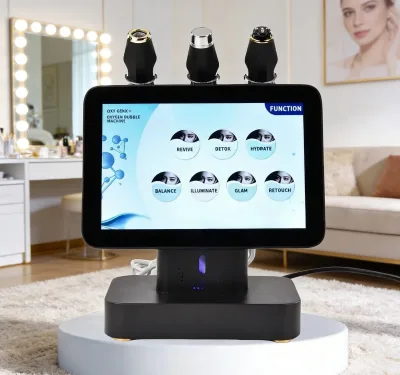 CO2 Bubble Facial 3-in-1 Oxygen Bubble Skin Care Machine Deep Cleansing Hydrating Skin Rejuvenation Facial Beauty Machine