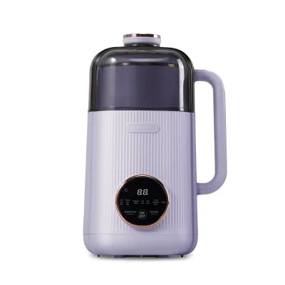 Stainless Steel Blades OEM ODM Homemade Juice Soybean Milk Machine Self Cleaning 6 in 1 Nut Milk Maker