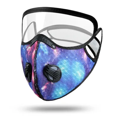 Activated Carbon Filter Breathable Cycling Outdoor Sport Motorcycle Masks for Bikes Riding with Adjustable Earloop