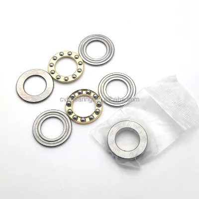 Axial Load F12-23M Miniature 12x23x7.5mm Flat Thrust Ball Bearing 3-Piece High Performance Plane Bearings F12-23