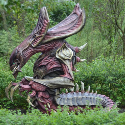 Theme Park Customized Decorations Animatronic Animal Models Moving the Thing