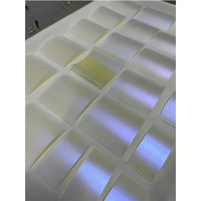 Surface Polished High Fused Quartz Glass Reflectors with 90% Transmittance Temperature Resistant 800-1100C for UV Machines