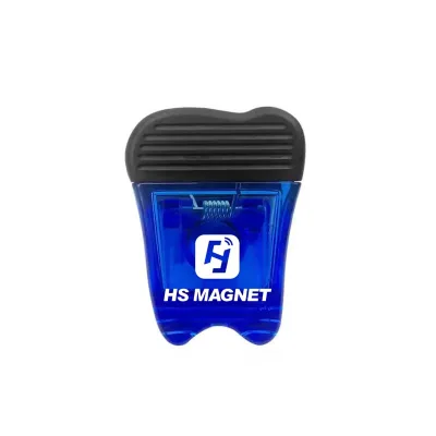 Personalized Teeth Shaped Plastic Magnet Memo Clip with Customized Logo Alligator Paper Clips for Dental Office