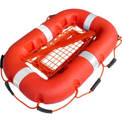 8-10 Person Polystyrene Closed-Cell Foam Rescue Float Life-Saving Floating Raft for Marine Vessels Boats Yachts