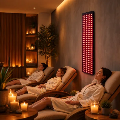 Full Body Red Light Therapy for Sauna IP65 Waterproof 100%RH Resistant Wellness Lamp for Home & Spa