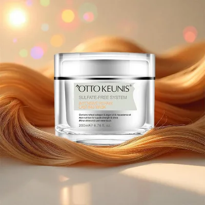 Nourishing Ingredients Collagen Hair Mask Repairs and Revitalizes While Deeply Hydrating and Conditioning Private Label OEM/ODM