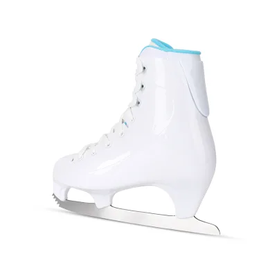 Custom White Qianzhiyu HA557 Unisex Ice Skates for Artistic Ice Skating for Summer and Winter Seasons