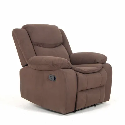 Breathable Fabric Electric Recliner Sofa with Wireless Charging Pad Power Recliner Sectional Sofa for Residential Living Space
