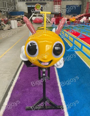 Durable Bumble Bee Race Rides Low Maintenance Wear Resistant Mechanical Track Gear for Fame Park for Kids