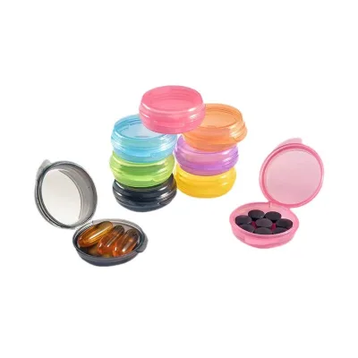 Best Sale Low Price Mini Pocket PP Plastic Pill Organizer Weekly Pill Storage Box with Custom Logo Colorful One Day Pill Box