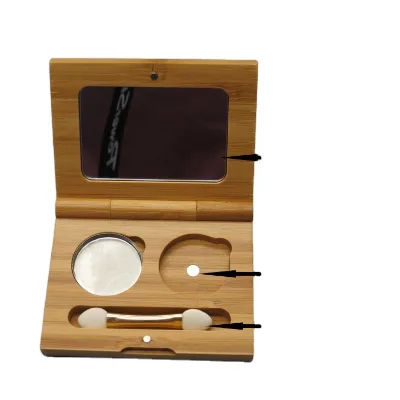 High Fashion Eye Shadow Bamboo Box Make-up Bamboo Box