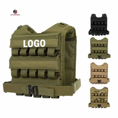 OEM 30KG Adjustable Strength Training Weight Vests Bodybuilding Running Fitness Weighted Vest for Men Workout