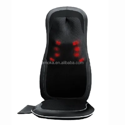 Hot Sales 3D Shiatsu Air Bag Heating Massage Cushion with Width Adjustment and Body Vibration