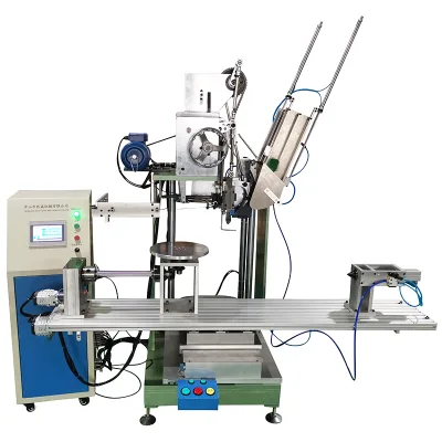 2 Drilling Head 1 Tufting Head Roller Shape Brush Making Machine
