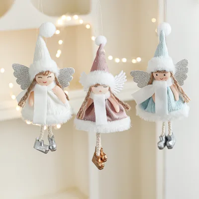 Factory Direct Sales Christmas Tree Ornament Pendant Home Party Decoration Holiday Supplies Window Display Props Christmas Doll