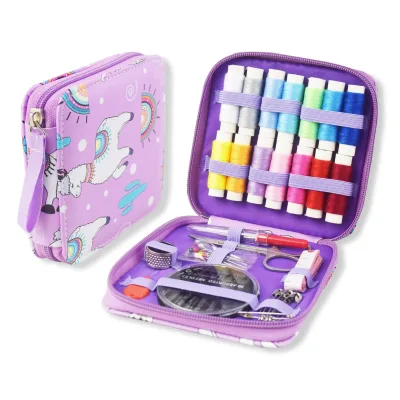 Mini Sewing Box Pocket Needlework Tools Set with Scissors-Durable Fashion Sewing Supplies & Accessories for Bulk Resell