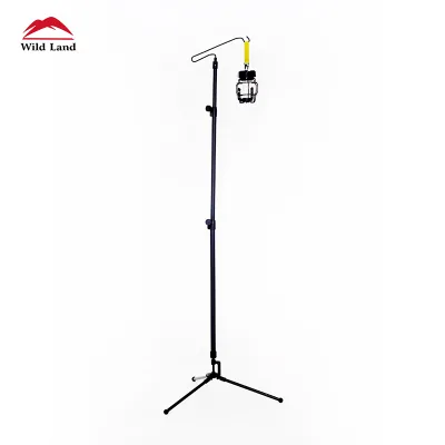 New Design Foldable Camping Hanging Rack Tripod of Light Outdoor Accessory Adjustable Height